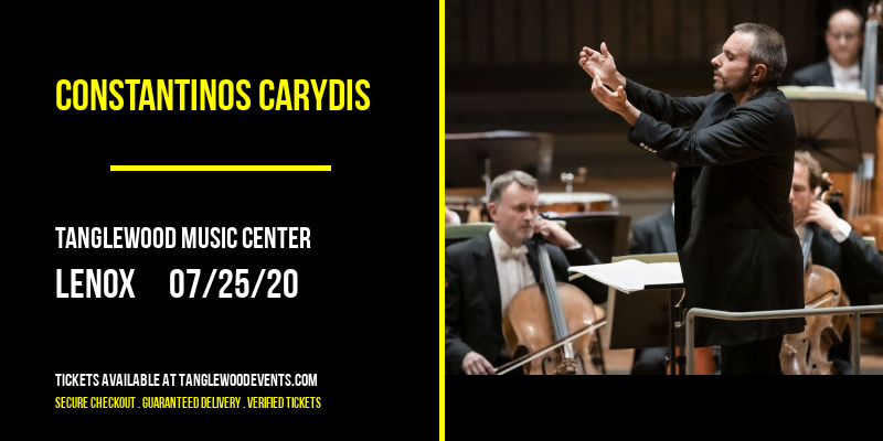 Constantinos Carydis [CANCELLED] at Tanglewood Music Center