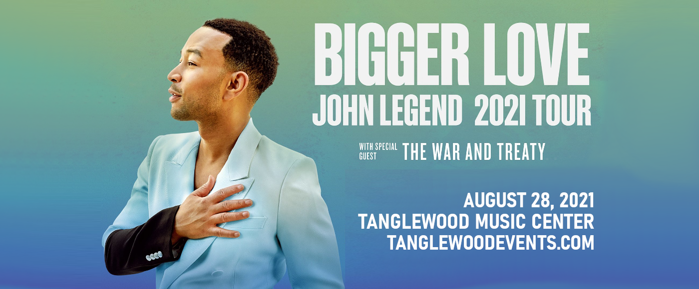 John Legend & The War and Treaty [CANCELLED] at Tanglewood Music Center